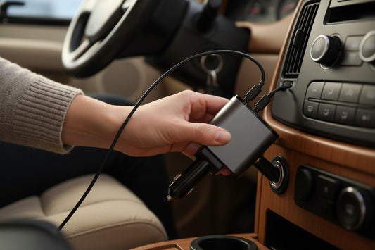 FAST 100W Car Phone Charger Lighter USB And TYPE-C Adapter