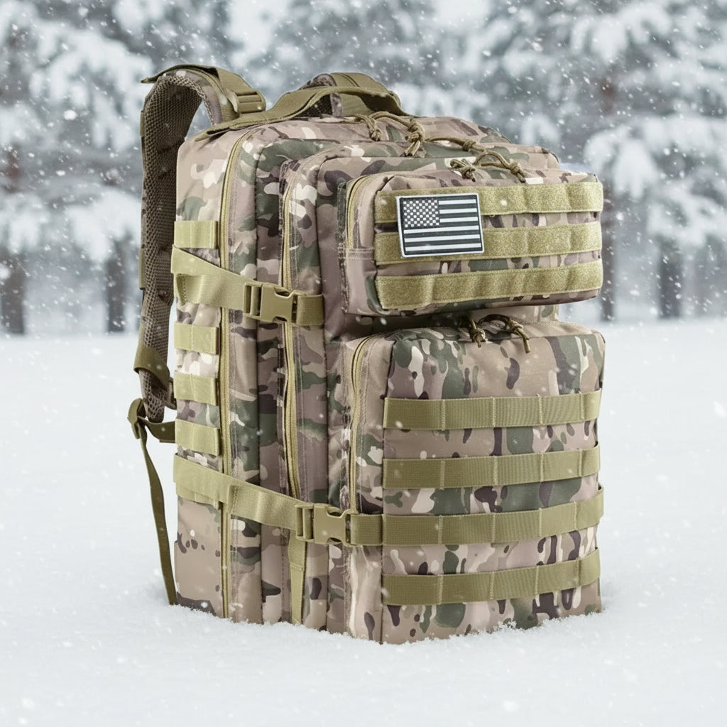 42L Tactical Backpack Bag with USA Patch