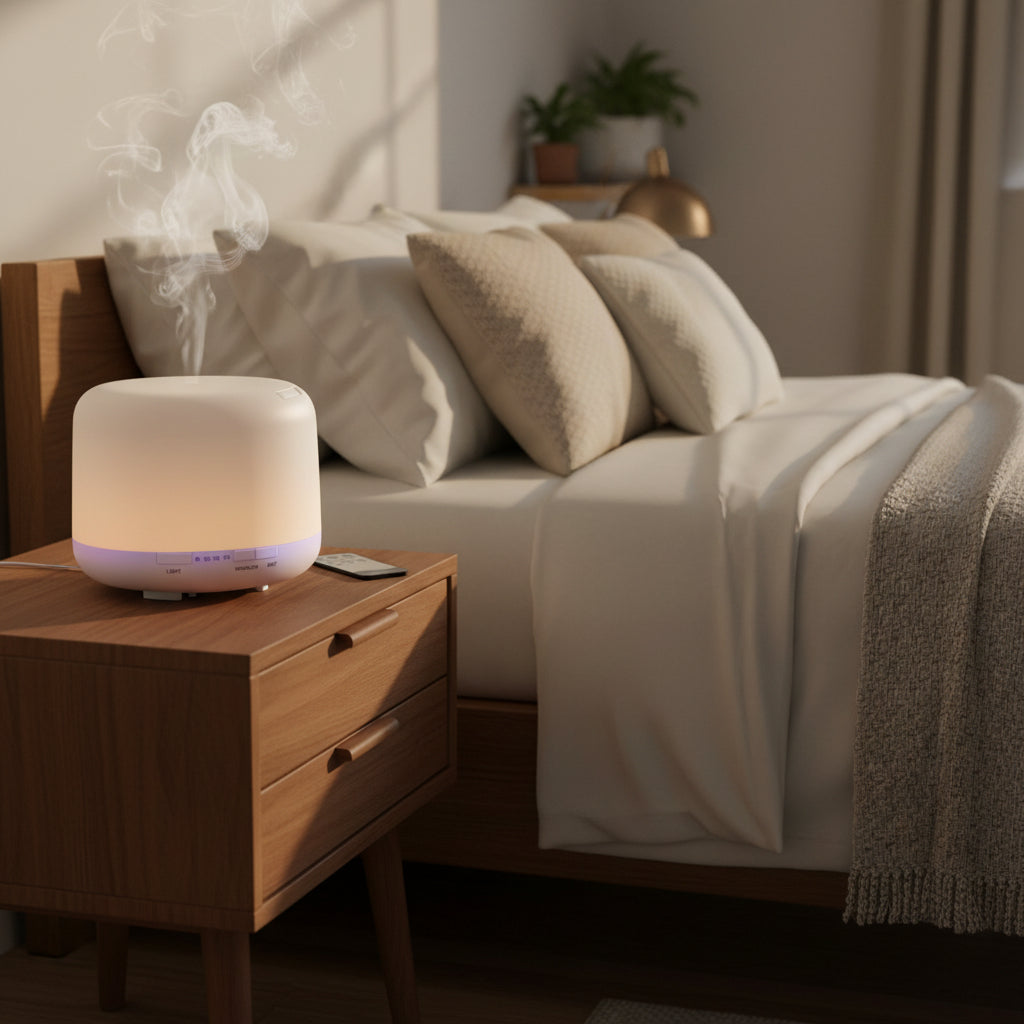 Color Changing Essential Oil Aromatherapy Diffuser With Remote