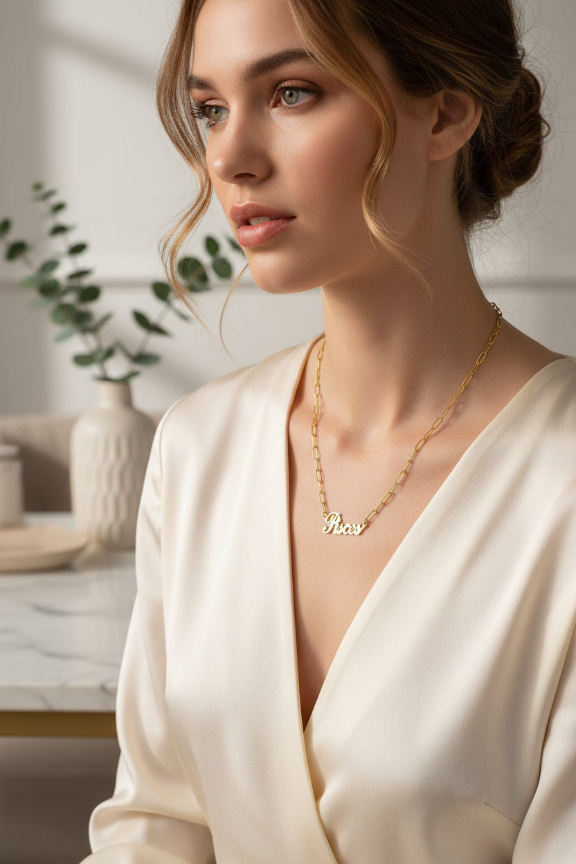 Annie Zodiac Chain Necklace
