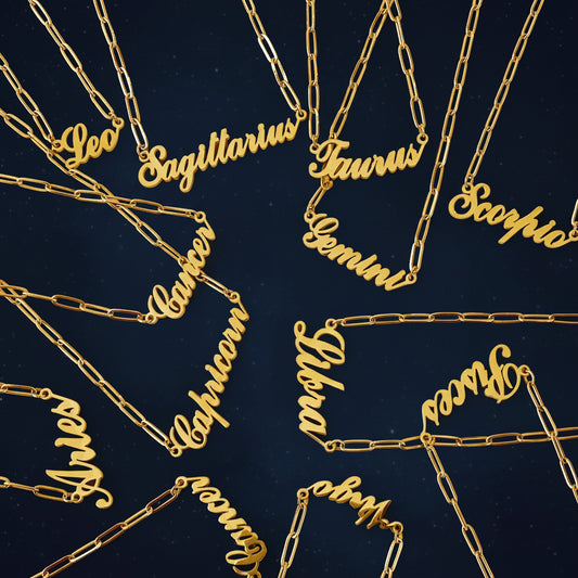 Annie Zodiac Chain Necklace