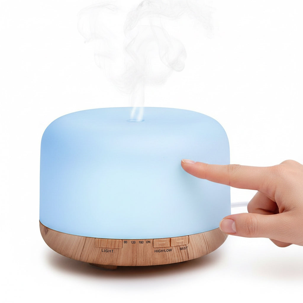 Color Changing Essential Oil Aromatherapy Diffuser With Remote
