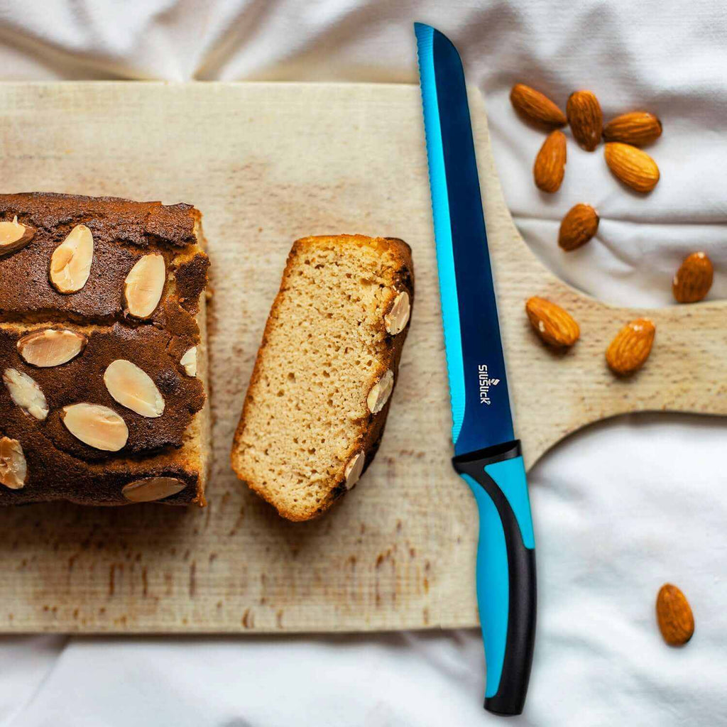 Kitchen Knife Set - Titanium Coated Blades