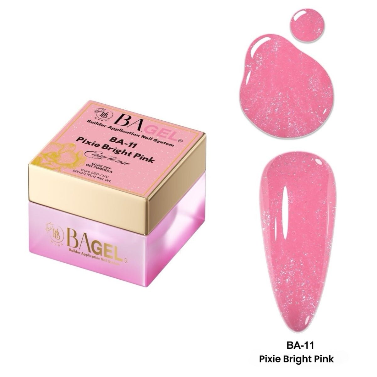 #BA-11 Pixie Bright Pink - BA.GEL® Builder Gel System