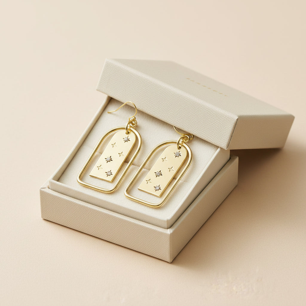 Sitara Starry Archway Earrings