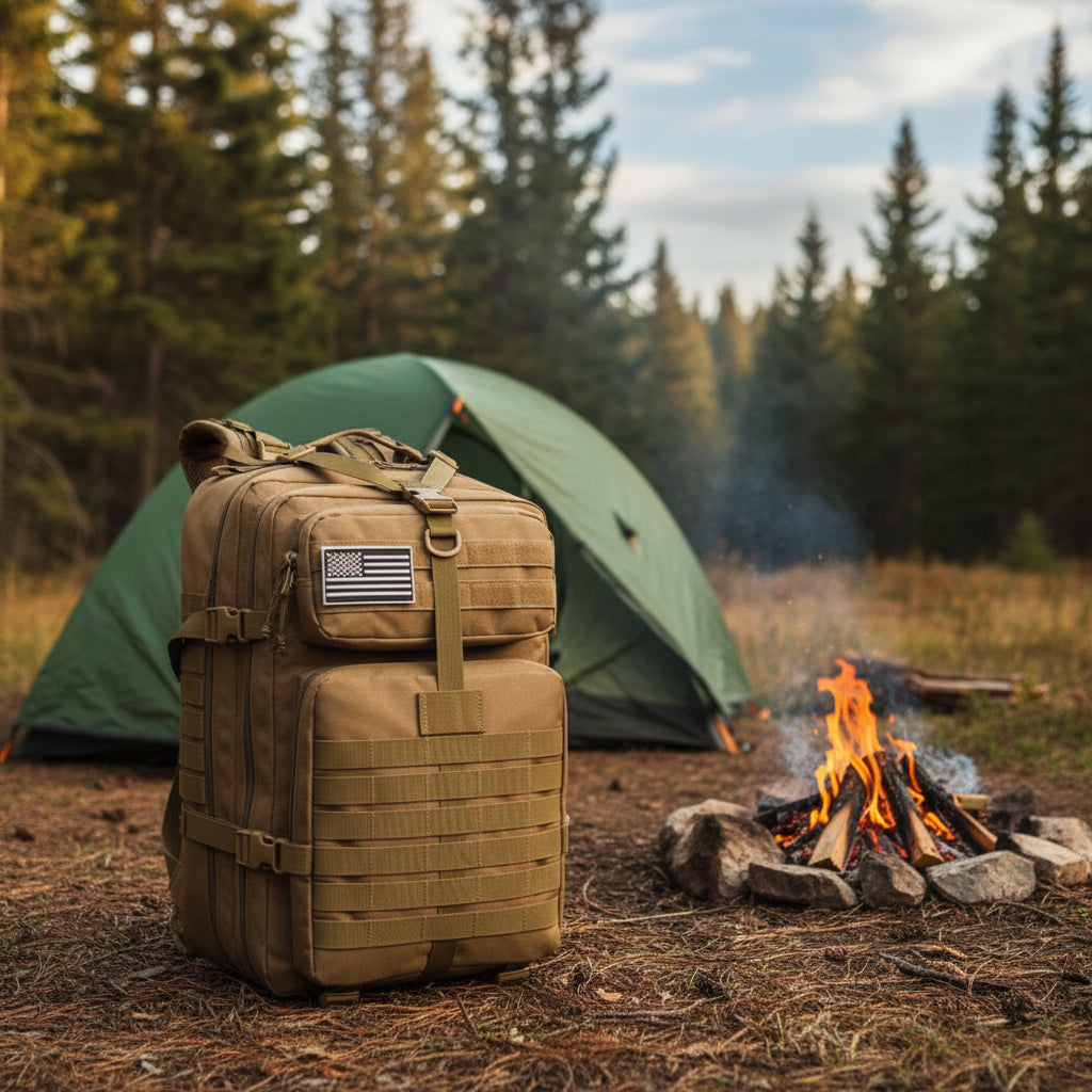 42L Tactical Backpack Bag with USA Patch