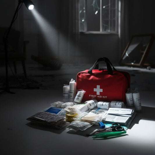 173pcs Large First Aid Kit: Portable Bag For Outdoor Hunting, Hiking, Camping And More - Including Emergency Supplies!