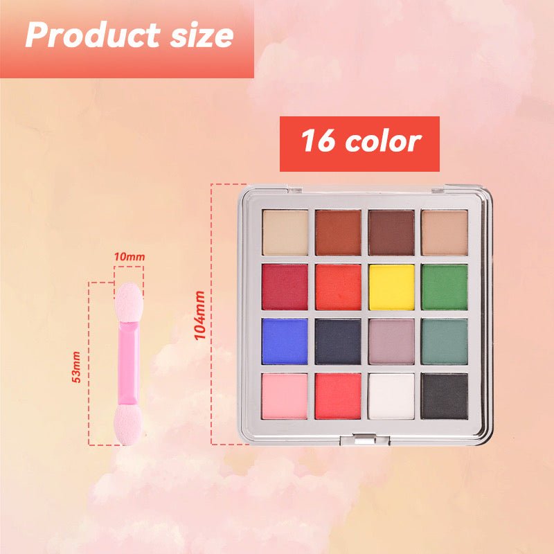 OMBRé Pressed Pigment Powder Palette - 16 Colors Set