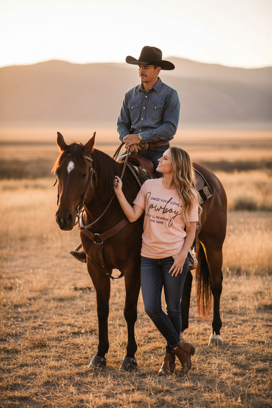 Once You Love A Cowboy T-shirt