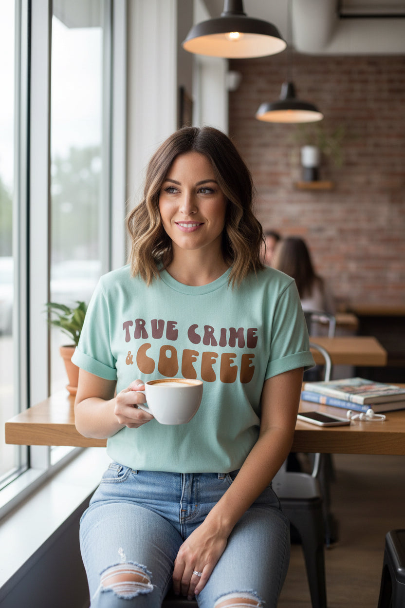True Crime And Coffee T-shirt