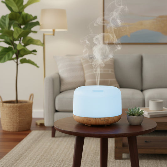 Color Changing Essential Oil Aromatherapy Diffuser With Remote